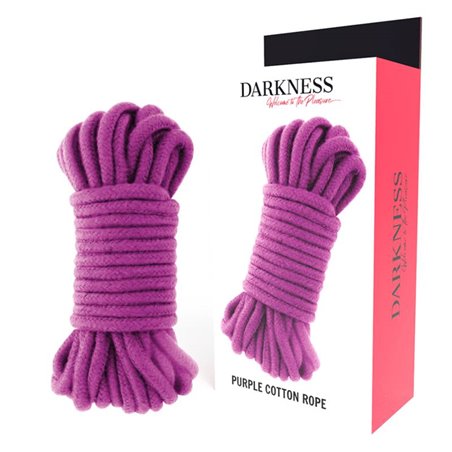 Darkness Purple Cotton Rope - Corda in Cotone per Bondage 5 Metri Viola