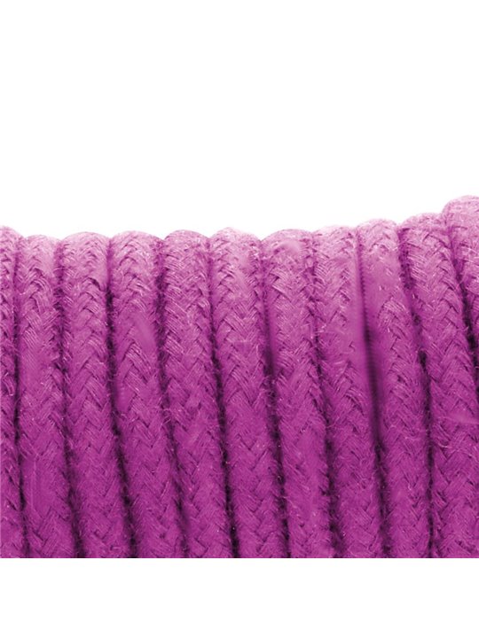 Darkness Purple Cotton Rope - Corda in Cotone per Bondage 5 Metri Viola