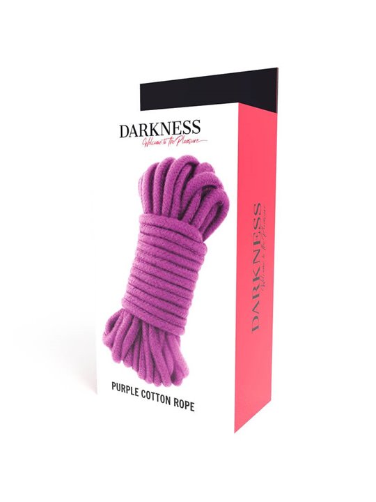 Darkness Purple Cotton Rope - Corda in Cotone per Bondage 5 Metri Viola