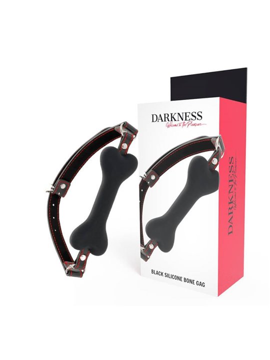 Darkness - Black Bone Silicone Gag