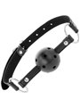 Darkness Black Breathable Ball Gag - Bavaglio Traspirante a Forma di Palla - Nero