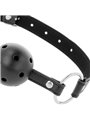 Darkness Black Breathable Ball Gag - Bavaglio Traspirante a Forma di Palla - Nero