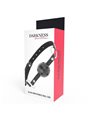 Darkness Black Breathable Ball Gag - Bavaglio Traspirante a Forma di Palla - Nero
