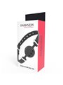 Darkness - Black Breathable Silicone Gag
