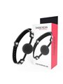 Darkness Black Silicone Ball Gag - Bavaglio in Silicone a Forma di Palla - Nero