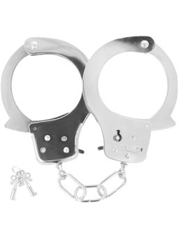 Darkness Police Handcuffs - Manette in Metallo con Chiavi