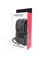 Darkness - Adjustable Black Leather Hands Handcuffs