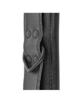 Darkness - Adjustable Ankle Handcuffs Black Leather