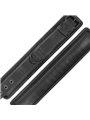 Darkness - Adjustable Ankle Handcuffs Black Leather