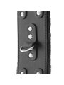 Darkness - Black Adjustable Leather Handcuffs with Lining