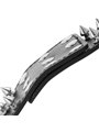 Darkness Handcuffs With Spikes - Polsiere in Pelle Vegana e Borchie a Punta