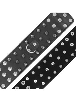 Darkness - Skulls and Bones Black Spiked Handcuffs