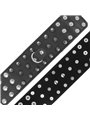 Darkness Handcuffs With Spikes - Polsiere in Pelle Vegana e Borchie a Punta