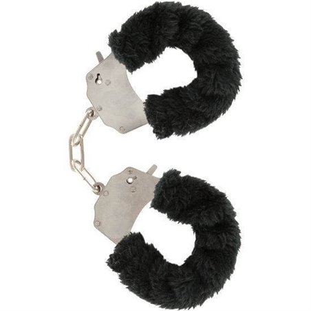 Toyjoy - Manette Furry Fun Cuffs Black