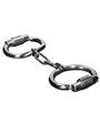 Metal Hard Handcuffs With Combination Lock