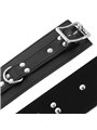 Darkness- Black Leather Handcuffs