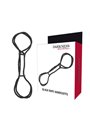 Darkness Black Rope Handcuffs - Polsiere in Corda di Cotone Nera