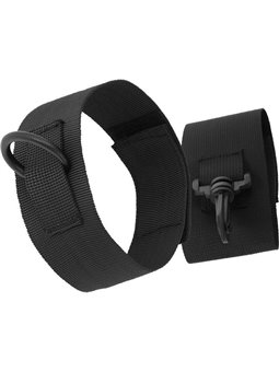 Darkness - Cavigliere Beginners Nylon Ankle Cuffs Black