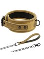 Fetish Submissive Origen - Neoprene Lined Necklace With Chain