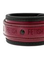 Fetish Submissive Dark Room - Vegan Leather Handcuffs With Neoprene Lining