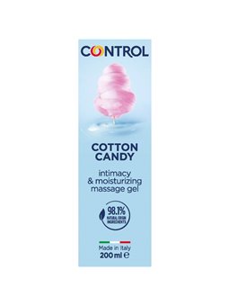 Control Cotton Candy - Gel da Massaggio 3 in 1 allo Zucchero Filato - 200 ML