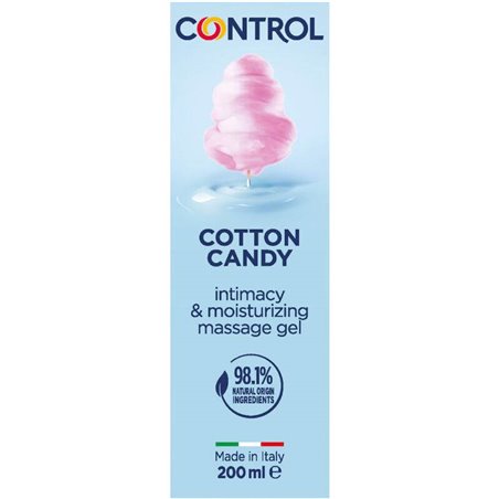 Control Cotton Candy - Gel da Massaggio 3 in 1 allo Zucchero Filato - 200 ML