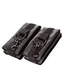 CalExotics Hog Tie - Polsiere e Cavigliere Bondage in Pelle Vegana