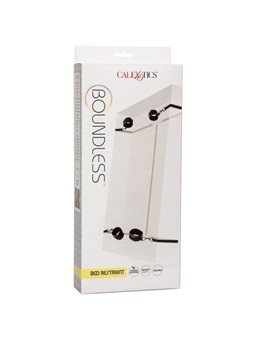 CalExotics Red Restraint - Sistema Costrittivo Da Letto Polsi e Caviglie