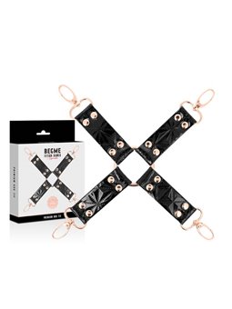 Begme - Black Edition Vegan Leather Hog Tie