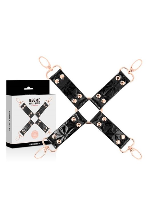 Begme - Black Edition Vegan Leather Hog Tie