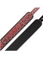 Begme - Red Edition Premium Vegan Leather Collar with Neoprene Lining