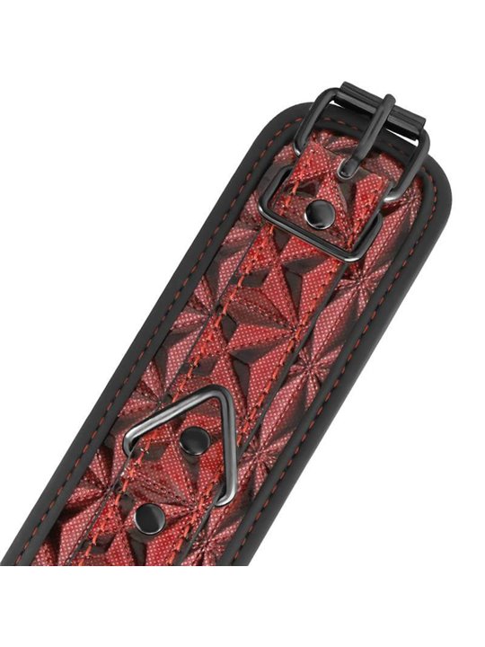Begme Red Edition - Manette Polsini in Pelle Vegana