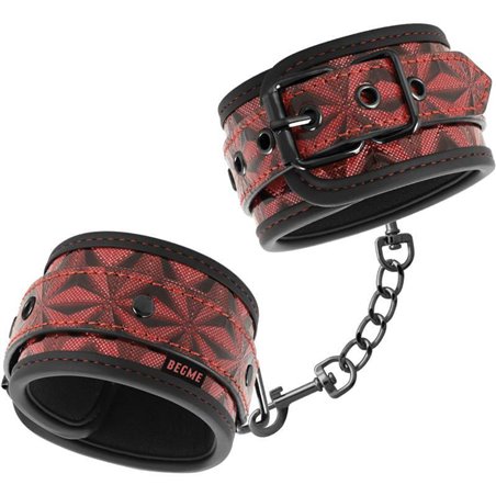 Begme Red Edition - Polsini alla Caviglia in Pelle Vegana