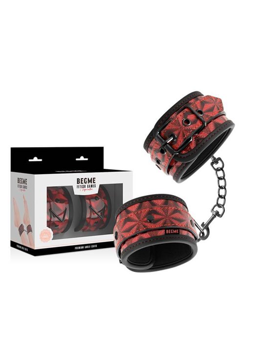 Begme - Red Edition Premium Ankle Cuffs with Neoprene Lining