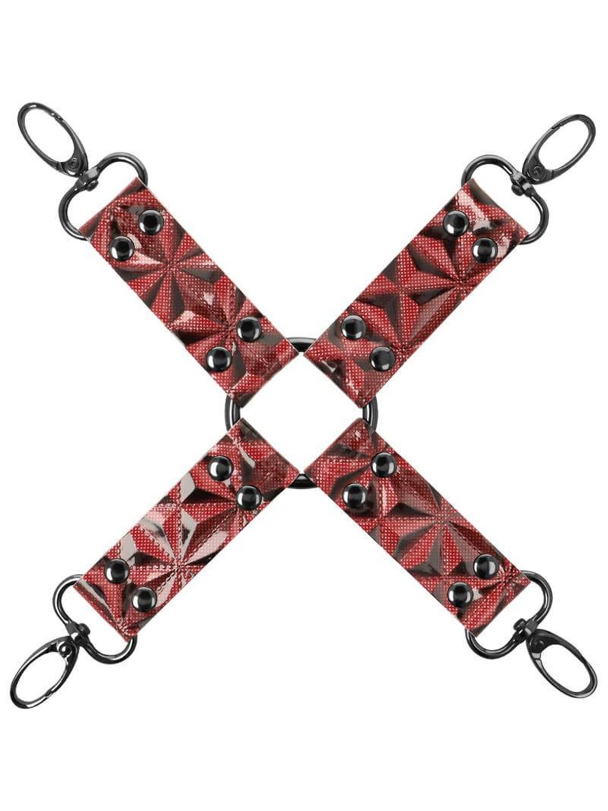 Begme - Red Edition Premium Vegan Leather Hog Tie