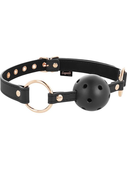 Coquette Chic Desire - Ball Gag in Pelle Vegana con Fori di Respirazione