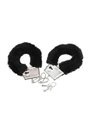 Diablo Picante - Pleasure Furry Handcuffs Black
