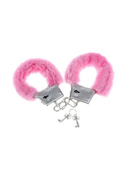 Diablo Picante - Pleasure Furry Handcuffs Pink