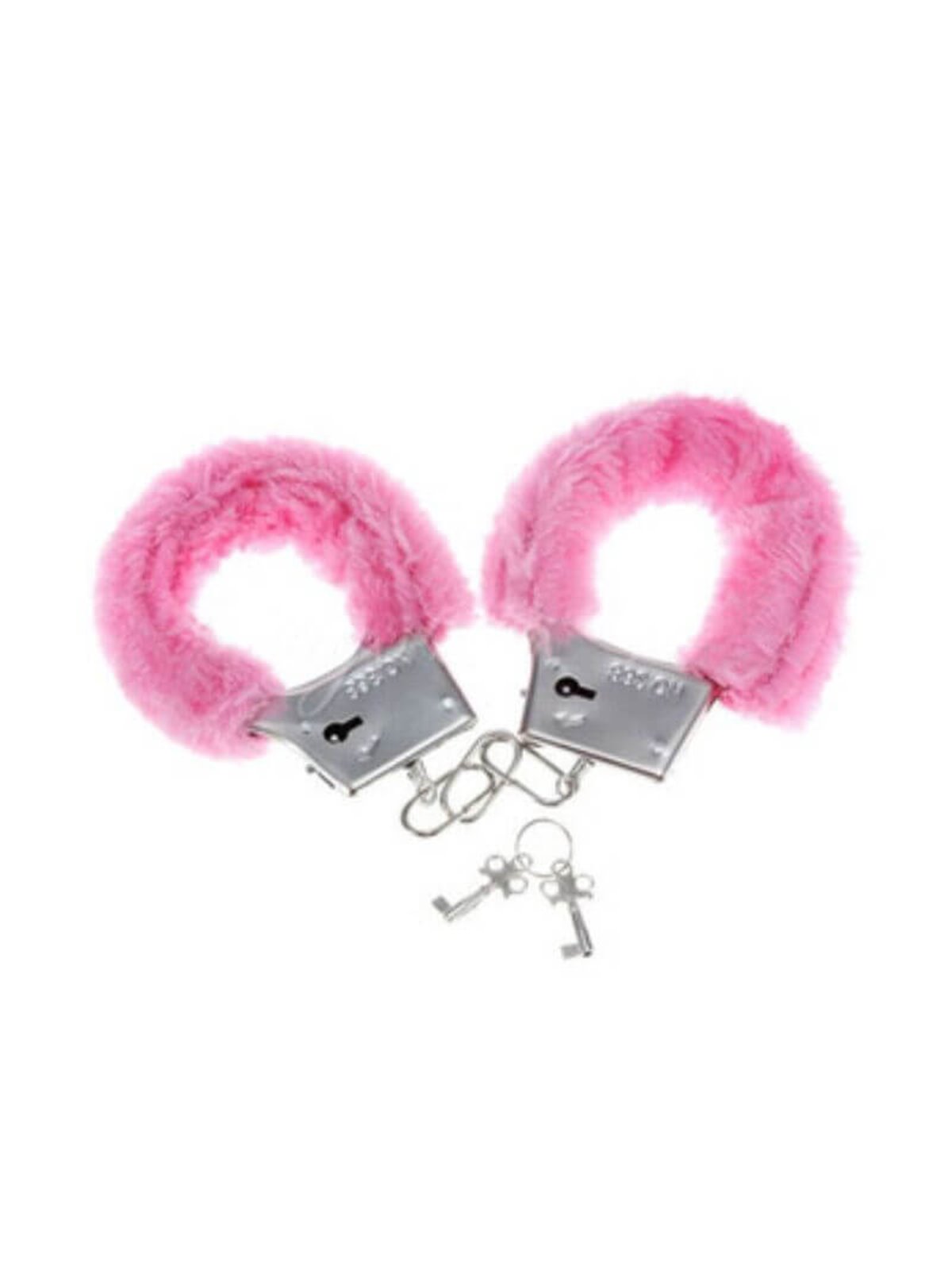 Diablo Picante - Pleasure Furry Handcuffs Pink