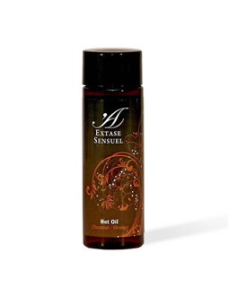 Extase Sensuel - Hot Oil Olio con Effetto Calore Aroma Cioccolato e Arancia 100 ML