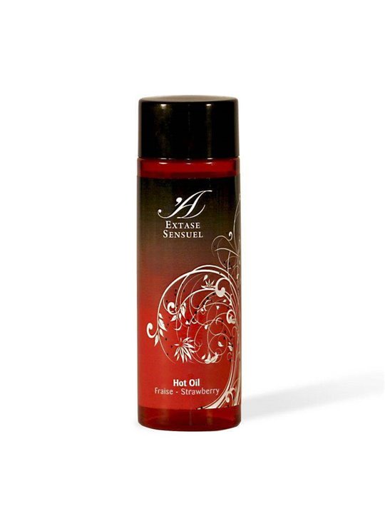 Extase Sensuel - Hot Oil Olio con Effetto Calore Aroma Fragola 100 ML