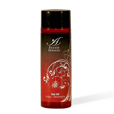 Extase Sensuel - Hot Oil Olio con Effetto Calore Aroma Fragola 100 ML