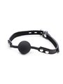 Ohmama Fetish Silicone Ball Gag with Leather Belt