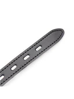 Ohmama Fetish Silicone Ball Gag with Leather Belt