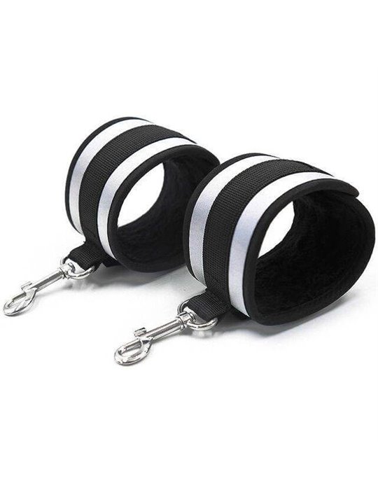 Ohmama Fetish GRey Wrist Cuffs
