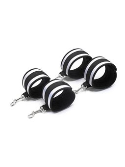 Ohmama Fetish GRey Wrist Cuffs