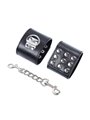 Ohmama Fetish Wrist Restraints Snap Fasten Metal