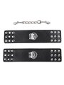 Ohmama Fetish Wrist Restraints Snap Fasten Metal