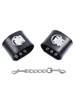 Ohmama Fetish Wrist Restraints Snap Fasten Metal