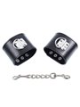 Ohmama Fetish Wrist Restraints Snap Fasten Metal